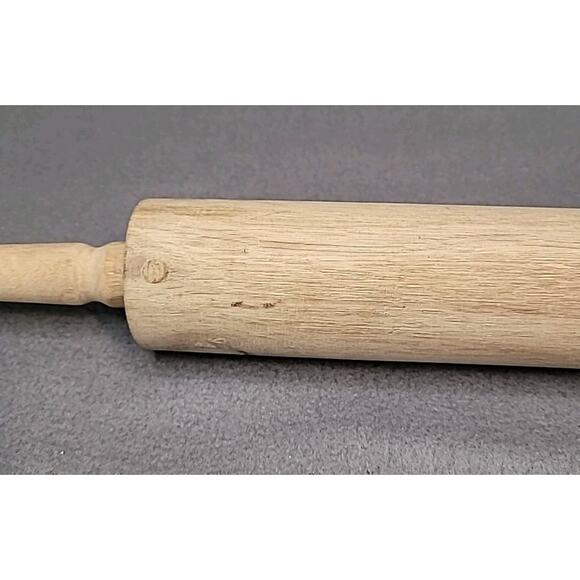 Vintage 17" Maple Rolling Pin w/ Ball Bearings - Picture 2 of 4